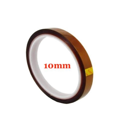 Picture of 10mm Heat Resistant Kapton Tape 10mm Polyimide Reflective Tape High Temperature Adhesive Polyimide Faucet Electronic Industry