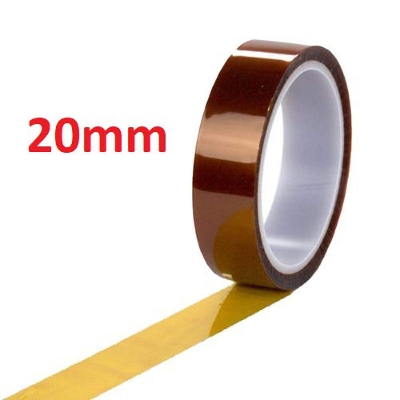 Picture of 20mm Heat Resistant Kapton Tape 20mm Polyimide Reflective Tape High Temperature Adhesive Polyimide Faucet Electronic Industry