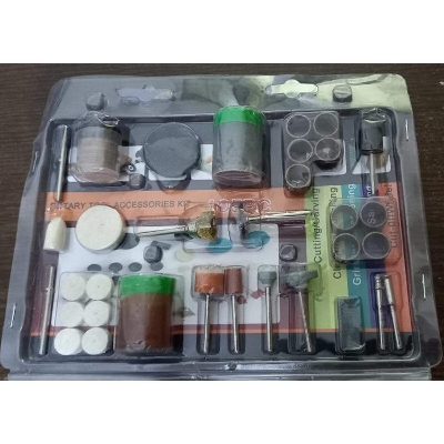 Picture of 65Pcs Rotary Tools Set Multifunction Rotary 65Pcs Kit For Electric Drill Wood Metal Engraving Cutting Grinding Carving Polishing Drum Sanding Kit