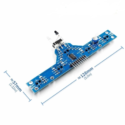 Picture of Tracking Sensor 5 Channel Detection IR Infrared Line Sensor Module BFD-1000 for Arduino Smart car