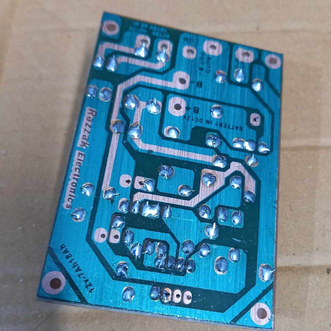 Picture of Model-02 Double Relay 12V Auto Cut Circuit DC-12V DC12V Double Relay Auto Cut Adjustable Circuit For DC 12V Battery Charging Protection Circuit DIY