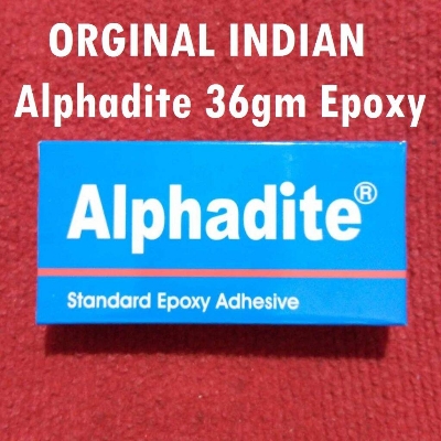 Picture of ORGINAL INDIAN 36gm Alphadite Epoxy Standard Epoxy Adhesive 36gm Alphadite Glue Cement Alphadite Gum / Araldite Standard Epoxy Adhesive 36gm Standard Alphadite / Araldite Epoxy Glue