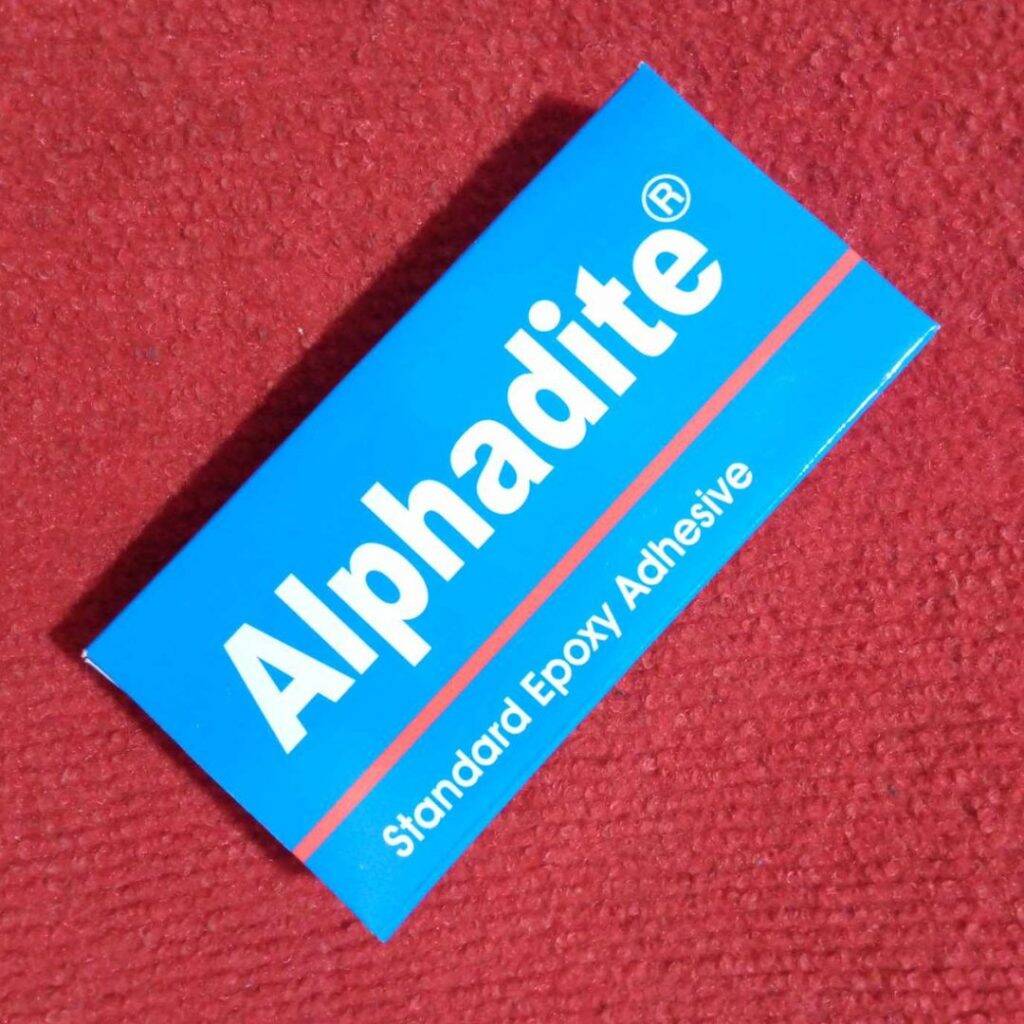 Picture of ORGINAL INDIAN 36gm Alphadite Epoxy Standard Epoxy Adhesive 36gm Alphadite Glue Cement Alphadite Gum / Araldite Standard Epoxy Adhesive 36gm Standard Alphadite / Araldite Epoxy Glue