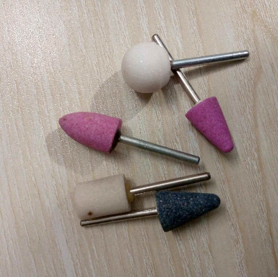 Picture of 5Pcs - Multifunction Rotary Mounted Stone Set 1/4″ Shank Rotary Grinder Polishing Grinding Sharpening Engraving Tools Accessories Kit For Dremel