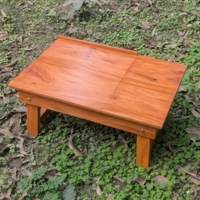 Picture of 2-Part Wooden Bed Table (Multi-Purpose)