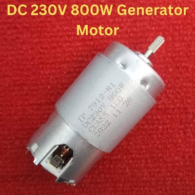 Picture of 800W Generator Motor TP 7912-81 800W DC 220V 230V Class 180 Dynamo Generator Motor With D25XB80 25A Bridge Rectifier 220V DC Generator Motor 800W For Mini Fans LED Lights Use 775 Motor