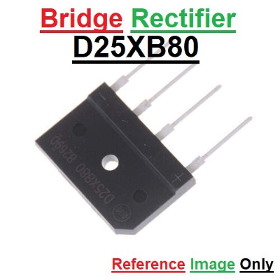 Picture of Bridge Rectifier D25XB80 800V 25A Cooker Bridge Rectifiers D25XB 80 Diode