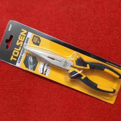 Picture of TLSN-8 Professional LONG NOSE PLIERS 200mm Multifunctional Long Nose Mini Plus Tools 8″ Inch Carbon Steel Outdoor Camping