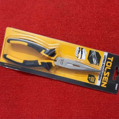 Picture of TLSN-8 Professional LONG NOSE PLIERS 200mm Multifunctional Long Nose Mini Plus Tools 8″ Inch Carbon Steel Outdoor Camping
