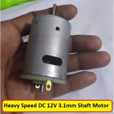 Picture of 12V Motor Heavy Speed Dc 12V 3.1Mm Shaft Motor For Rc Toy Car Boat Electric Bicycle Cordless Drill Vacuum Cleaner Household Hair Dryer Electric Tools Electrical Circuitry & Parts - Solar Panel - Power Bank Circuit - dc motor - Multi-color