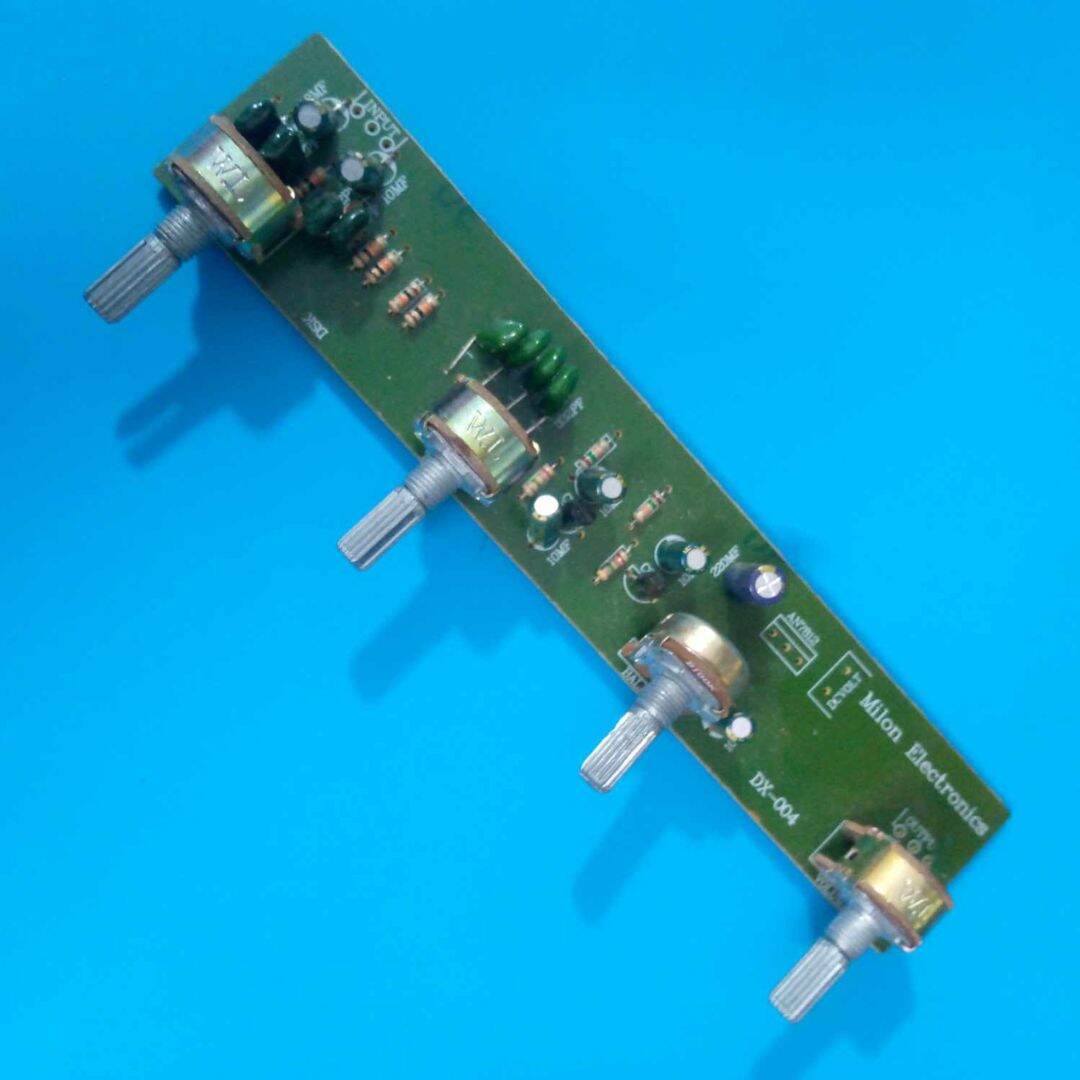 Picture of Base Tone Circuit 4 Volume Base tone Circuit Board For Amplifier