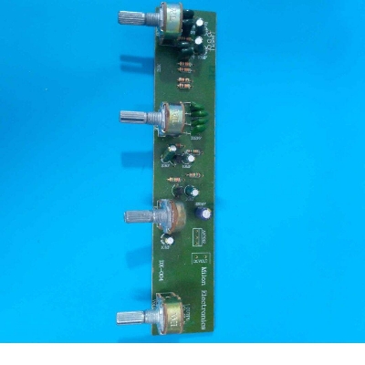 Picture of Base Tone Circuit 4 Volume Base tone Circuit Board For Amplifier