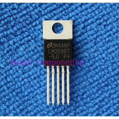 Picture of LM2596T LM2596 LM 2596 Fixed 5V 3A Voltage Regulator Buck IC Max Input 40V Max Output Fixed 5V Step Down Voltage Regulator IC 5 Pin TO-220-5 Switching Voltage Regulator Electrical Circuitry & Parts