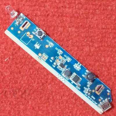 Picture of Mini Portable Rechargeable Fan Circuit Main Board 3.7V 3-Baffle Speed Regulation 18650 Lithium Battery Charge & Discharge Control Board DC Mini Fan Circuit