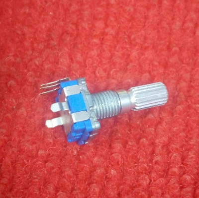 Picture of 3 Pin Leads Multi-Turn UNIVERSAL Single Gang Linear Taper Rotary Potentiometer Switch Volume Potentiometer