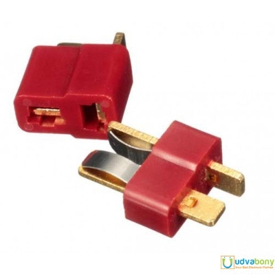Picture of 1-Pair T Plug DEA-NS STYLE MALE FEMALE D-ean Style Male Female T- Plug Cables Connectors