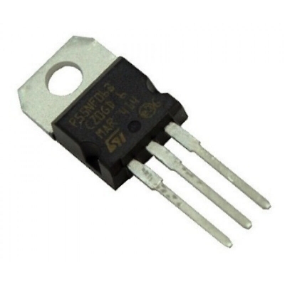 Picture of Highly Vital - P55NF06 5506 N-Channel 3 Pin Leads MOSFET IC TO-220 Package 3 Pin Leads IC - Tools, DIY & Outdoor - Modern and Trendy