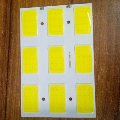 Picture of ZJ8556-108-9 3.7V 9 COB LED WHITE Color 20W Size 85x56mm