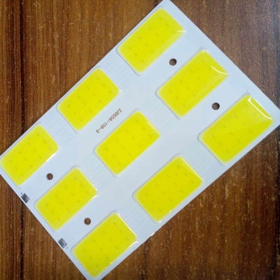 Picture of ZJ8556-108-9 3.7V 9 COB LED WHITE Color 20W Size 85x56mm