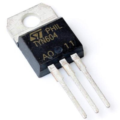 Picture of TYN604 600V 4A SCR Thyristor TO-220 Package 3 Pin TYN 604 Silicon Controlled Rectifiers Thyristor Electronics Circuitry & Parts