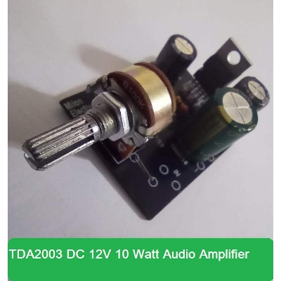Picture of TDA2003 DC 12V 10W Digital Stereo Audio Amplifier Local Circuit Single Speaker Can Be Use TDA 2003