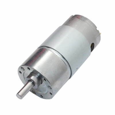 Picture of 37GB 500RPM Gear Motor Metal 12V Gear Box Motor DC 12V 500RPM Low Speed Large Torque 12V Gear Motor 12V 500RPM Reduction Electric Gear Motor Tools Sets For Robot Car DIY