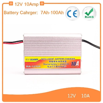 Picture of Switch Mode Analog Universal AC 220V To DC 12V 10Amp 3 Phase Smart Car Battery Motorcycle Battery Lead Acid Batteries Charger