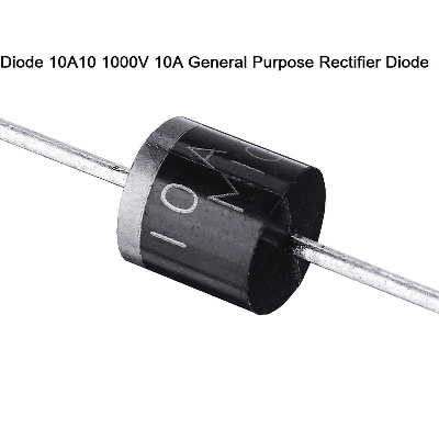 Picture of 5Pcs- Diode 10A10 1000V 1KV 10A General Purpose Rectifier Diode 10A10 Silicon Junction Diode R-6 Package Electrical Circuitry & Parts