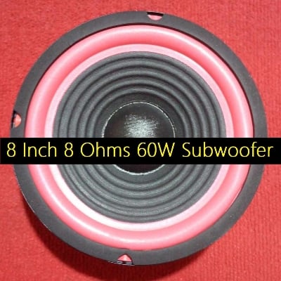 Picture of 8" Inch Ultra Sound Multimedia Speaker 8" Inch 8 Ohm 60W Audio Sub Woofer HiFi Deep Bass Speaker For Home Theater Loudspeaker Stereo Amplifiers