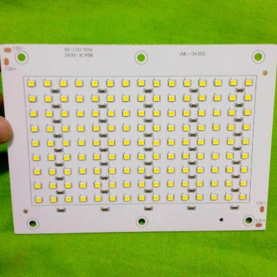 Picture of SK-12V-50W Direct 12V Solar LED Light White Color 150x110mm 135 Pcs LED DC 12V LED Light 50W White LED 12V Battery Light Bulbs 50W LED Light 12V Battery Light