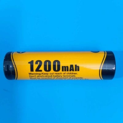 Picture of 18650 1200mAh Doubl-ePow 18650 3.7V 1200mAh Lithium-ion Rechargeable Battery For Power Bank Power Pack LED Torch Car Toys Laptop Battery DIY Batteries - Battery - Battery