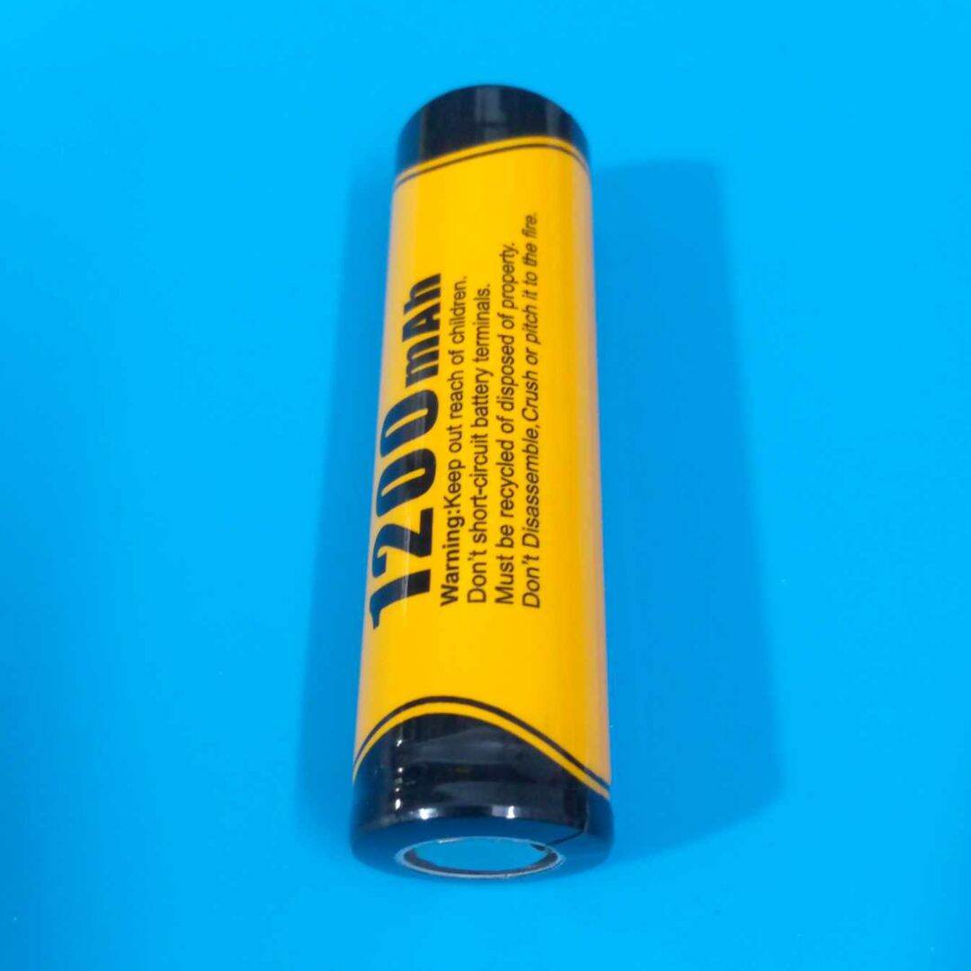 Picture of 18650 1200mAh Doubl-ePow 18650 3.7V 1200mAh Lithium-ion Rechargeable Battery For Power Bank Power Pack LED Torch Car Toys Laptop Battery DIY Batteries - Battery - Battery