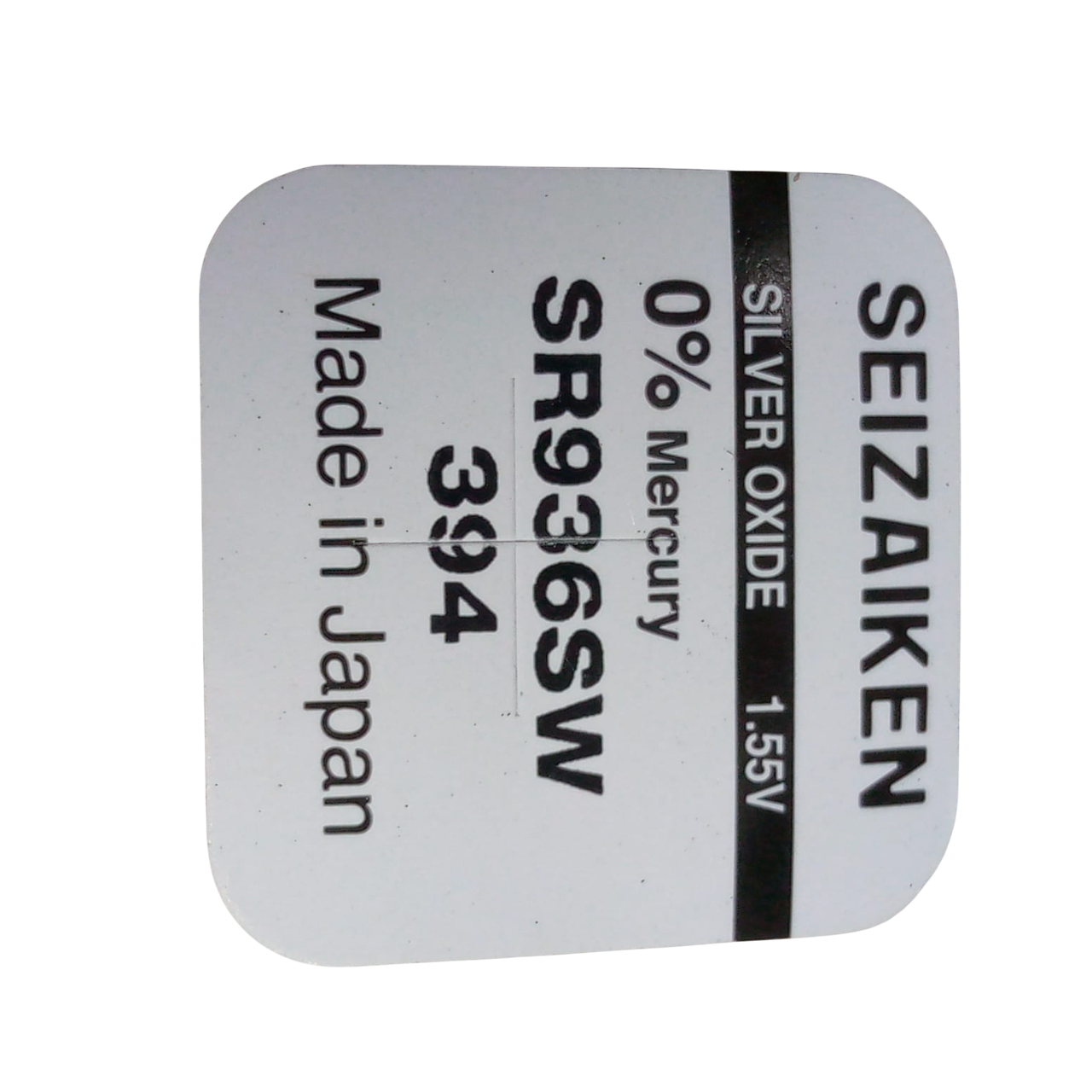 Picture of Button Coin Cell Battery 394 SR936SW SR936 1.55 1.55v Silver Oxide Watch Battery 12.5mAh 1.5 Volt Watch Batteries - Minimalistic Sophistication