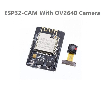 Picture of ESP32-CAM ESP32 CAM Development Board Module With OV2640 Camera Micro USB to Serial Port CH340G 4.75V-5.25V NodeMcu For Arduino Projects Electrical Circuitry & Parts