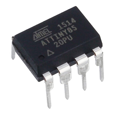 Picture of Attiny85 DIP8 DIP-8 Pin IC ATTiny85 Electrical Circuitry & Parts