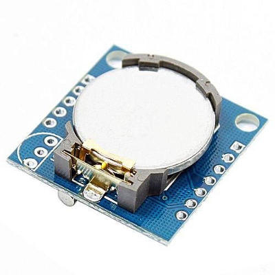 Picture of DS1307 DS-1307 1307 RTC AT24C32 EEPROM With Battery Real Time Clock Module For Arduino Tiny RTC Electronics Circuitry & Parts