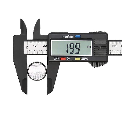 Picture of Digital Caliper Measuring Tool 6″ Inch 150 mm Carbon Fiber Vernier Calipers With Large LCD Display Inch Metric Conversion Hand Tool