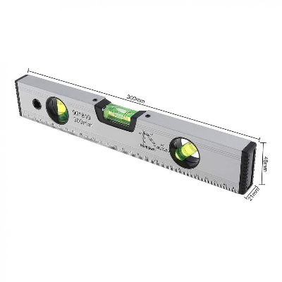 Picture of Heavy Duty Industrial 12 Inch 300mm Level With Magnetic Carpenter Level No 1 Level Magnetic Engineers Precision Carpenters Measuring & Levelling