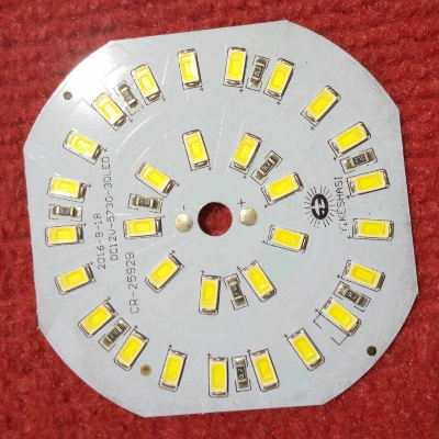 Picture of CR25928-18W WHITE Color 12V 18Watt LED Light Bulbs 68x68mm 30Pcs SMD LED White 18W LED Light SMD Board 12V SMD LED Light