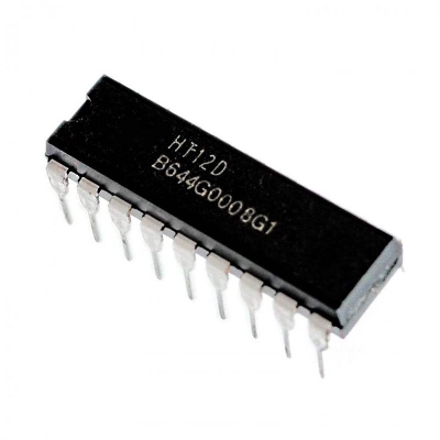 Picture of HT12D Decoder IC For RF Remote Control Systems HT 12D IC