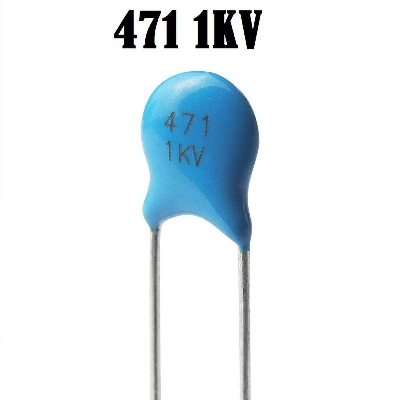 Picture of 10Pcs- MOV 471 1KV Metal Oxide Varistor 470pF 0.47nF ZOV Electrical Circuitry & Parts