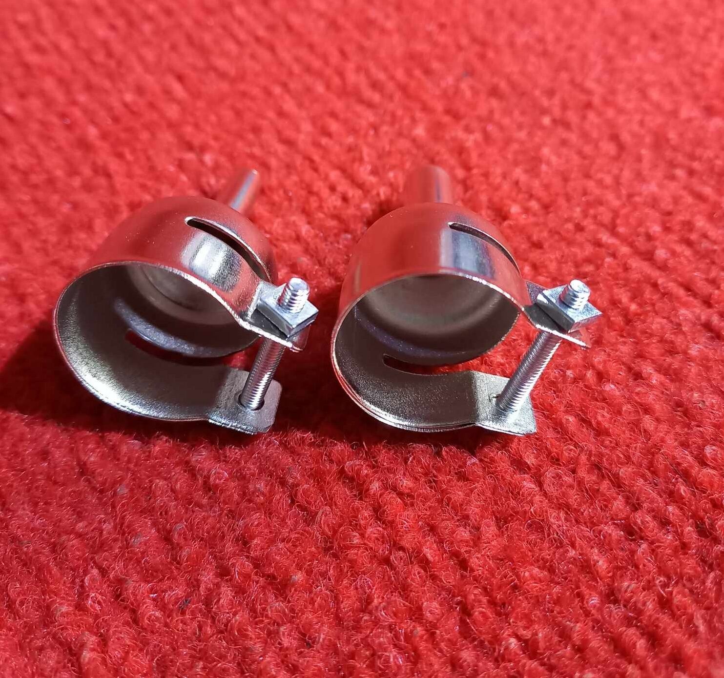Picture of 2Pcs Set Hot Gun Nozel 4mm 7mm Round Hot Gun Machine Nozzles Straight Heat Nozzles Hot Gun Nozel Tools 4mm 7mm Stainless Steel Hot Gun Machine Nozel