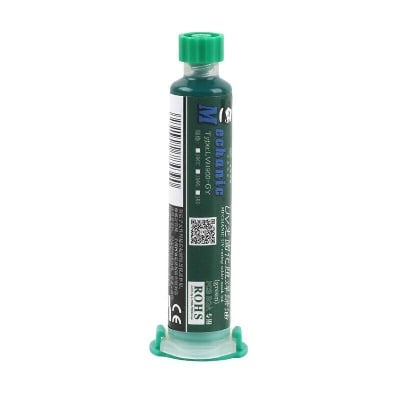 Picture of MECHANIC UV-H900 900 10cc Green UV Curing Solder Ink Solder Paste Flux Green UV Light Curing B G A P C B Paint Prevent Solder Ink Welding Oil UV Light-Cured Solder