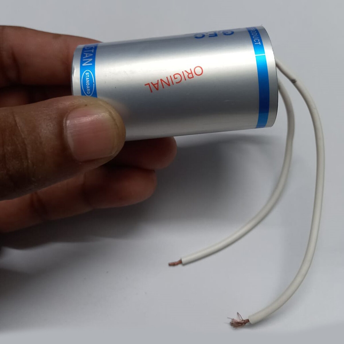Picture of Ceiling Fan capacitor 3.5 MFD  High speed Pakistan 450VAC Capacitor Industrial Electric Fan Capacitor 50Hz 60Hz Electrical Circuitry & Parts - motor