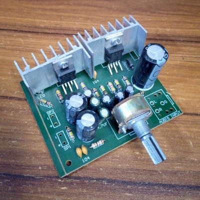 Picture of Dual Channel Power Amplifier Board TDA2030A - 15W+15W for Audio Systems