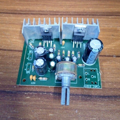 Picture of Dual Channel Power Amplifier Board TDA2030A - 15W+15W for Audio Systems