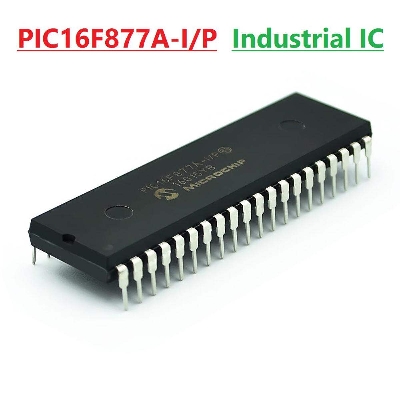 Picture of PIC16F877A PIC16F877 PIC-16F877 PIC 16F877 Microcontrollers IC 8-Bit 20MHz 256B EEPROM Microchip MCU DIP-40 40 Pin Dual In Line Package Chip Electrical Circuitry & Parts