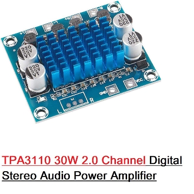 Picture of TPA3110 XH-A232 30W 30W 2.0 Dual Channel Digital Stereo Audio Power Amplifier DC 8-26V 3A TPA 3110