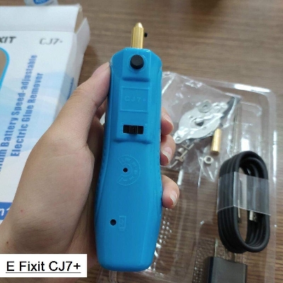 Picture of CJ7+ 2 in 1 Cutting Glue Machine LCD Screen Cutting Lithium Battery Speed Adjustable LCD Screen Electric Glue Remover Phone Screen Cutting Hand Tool Parts & Accessories