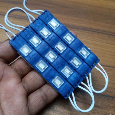 Picture of 4Pcs- DC 12V COB BLUE LED Light For Decoration Indoor Outdoor Office General Purpose Lighting DIY Light Bulbs 12V Blue LED Light Blue Color LED - 199930775